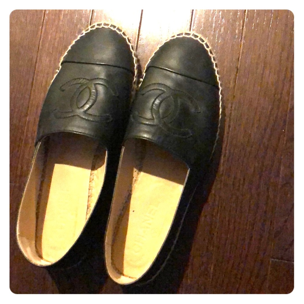 Chanel Lambskin Espadrilles